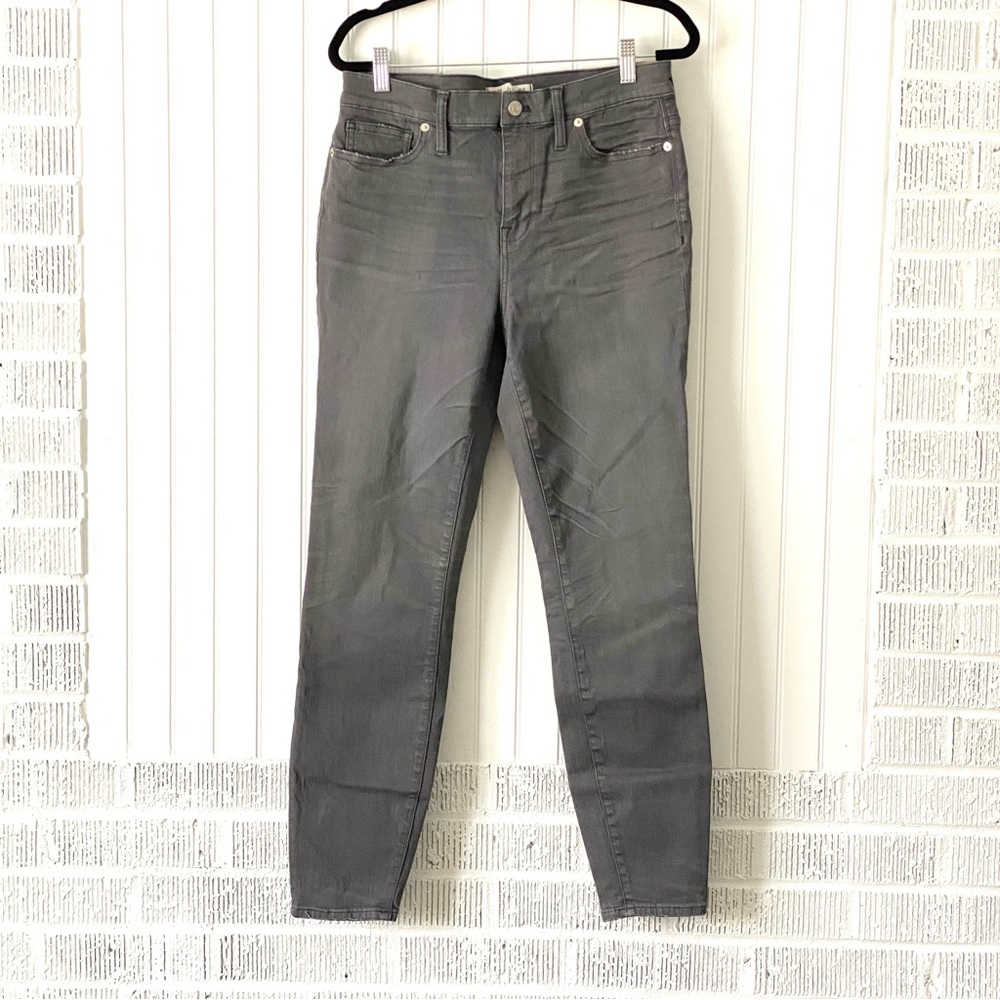 NWT Madewell 9" High-Rise Skinny Jeans in Dusty Wash, Size: UK 30, - Picture 2 of 12